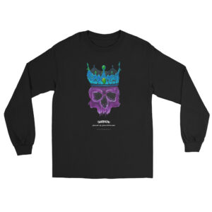 Scratch Skull - Graffiti Art Long Sleeve Shirt