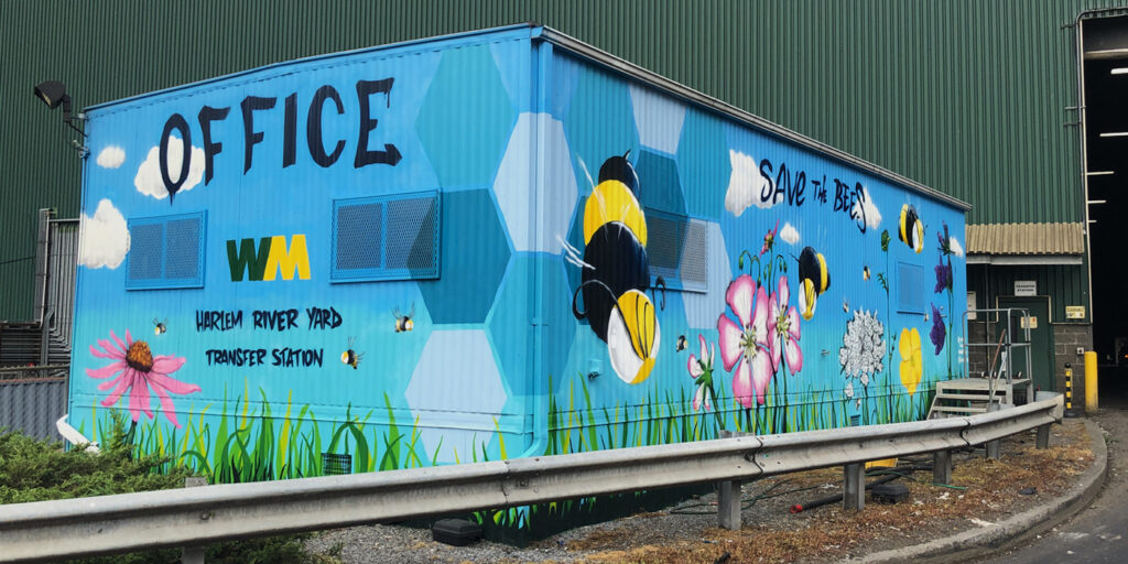 Mural by Scratch, Kingbee, Creative Firecracker