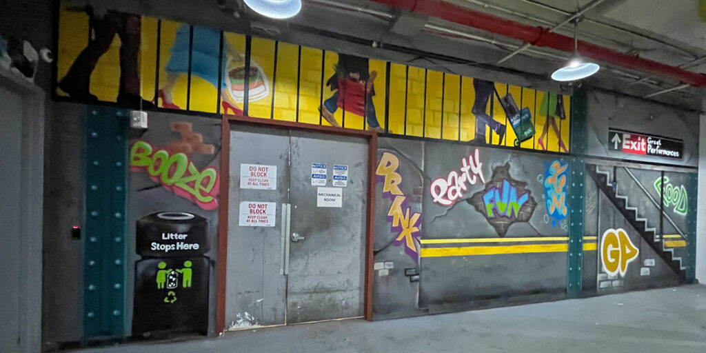 Mural by Scratch, Kingbee, Creative Firecracker NYC