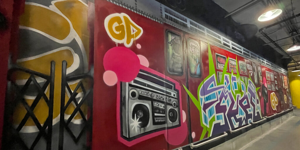 Mural by Scratch, Kingbee, BG183, Creative Firecracker NYC